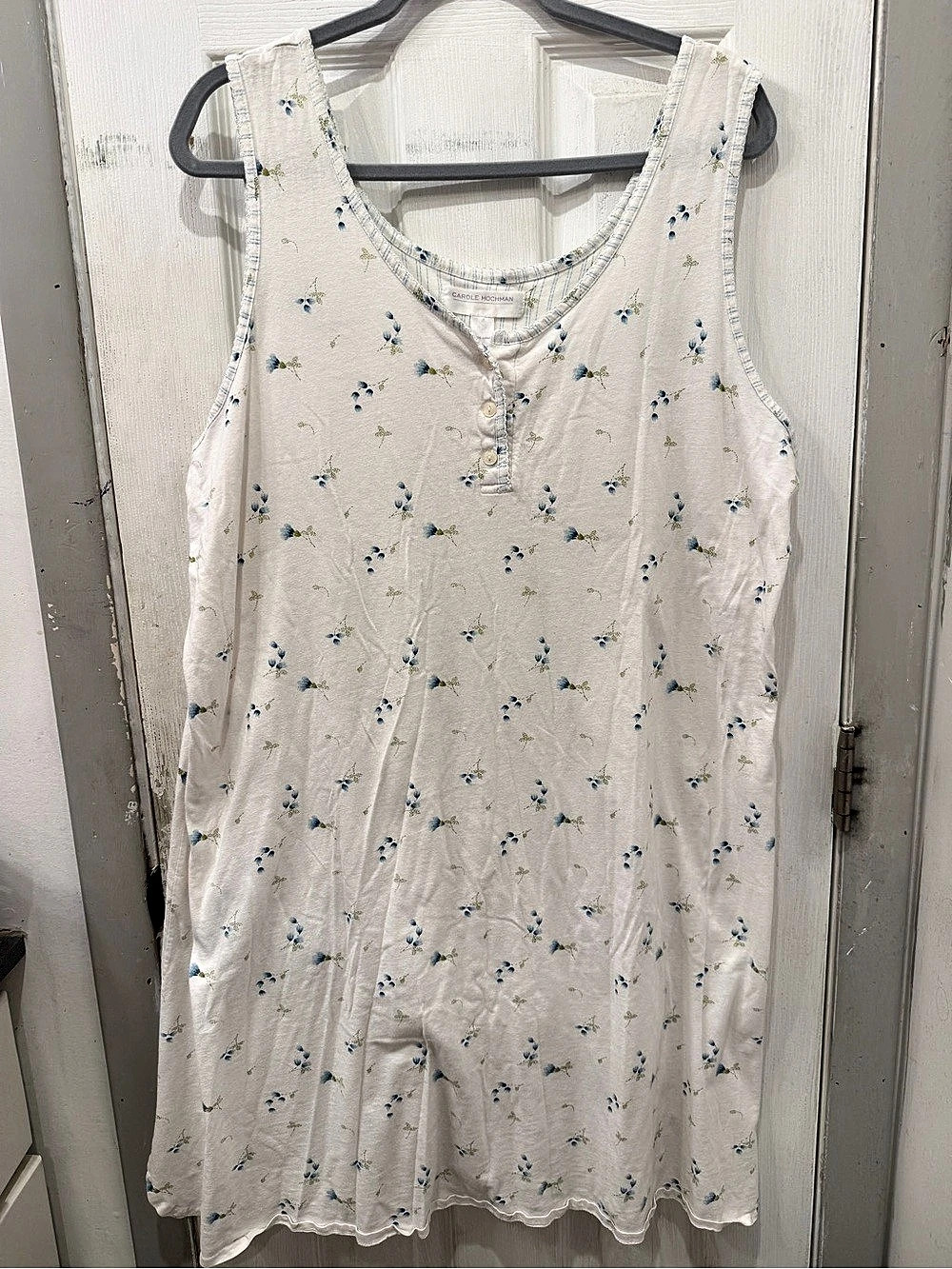 Carole Hochman Floral Cotton nightgown Size 1X